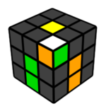 The white-orange-green corner is between the orange and green centers.